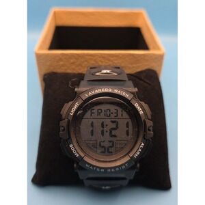 Men's Lavaredo Digital Sport Watch Black‎ Water Resistant Up To 50 Meters #0290